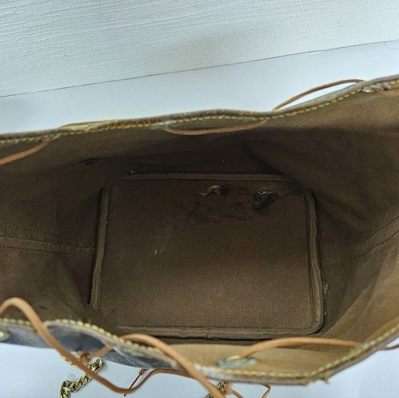 Louis Vuitton Noe Bucket Crossbody Bag in Brown Monogram Canvas and Leather - Picture 15 of 16